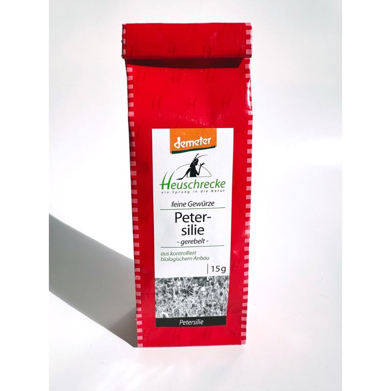 Heuschrecke Petersilie, Demeter, gerebelt, kbA - Produktbild