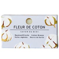 Special Edition Karitéseife FLEUR de COTON 100g im Designkarton - Produktbild