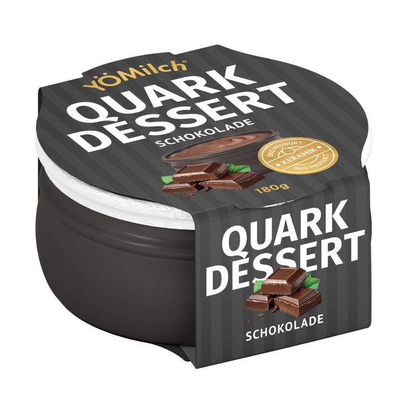 YÖMilch Bio Quark Dessert mit Schokolade - Produktbild