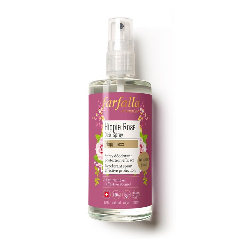 farfalla Hippie rose Happiness, Deo-Spray, 100ml - Produktbild