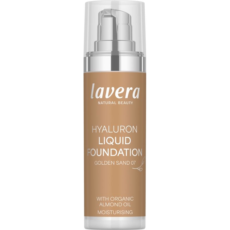 lavera Hyaluron Liquid Foundation -Golden Sand 07- - Produktbild