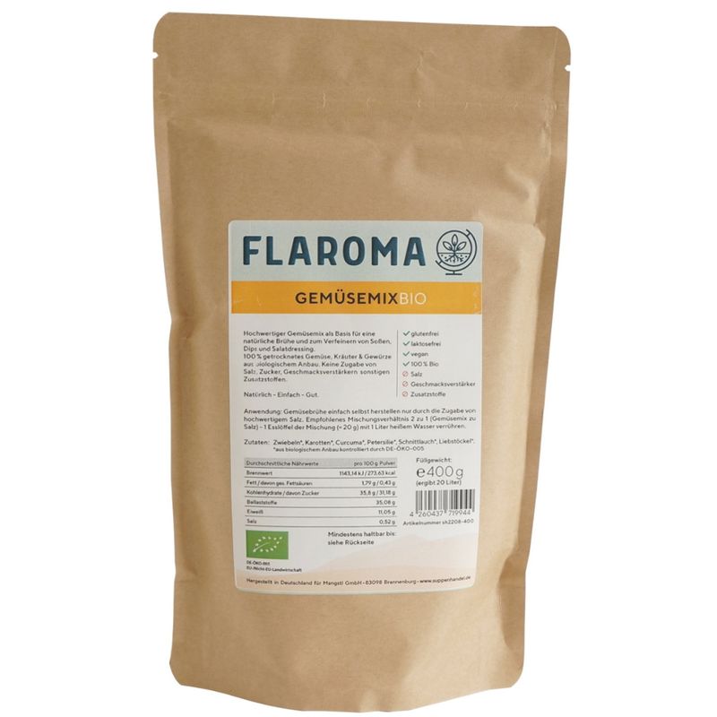 FLAROMA Gemüsemix BIO 400g - Produktbild