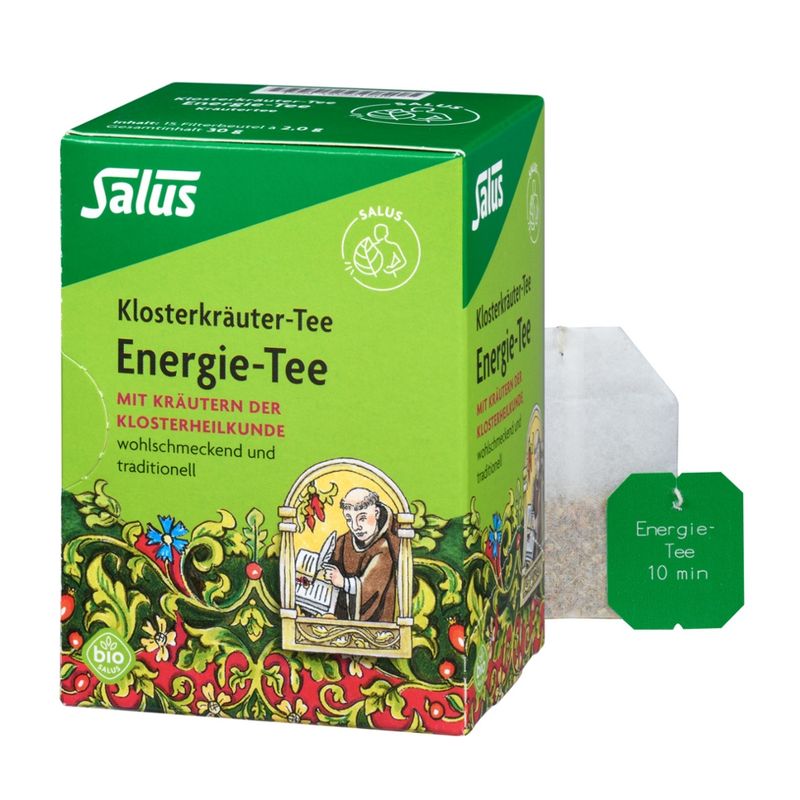 Salus® Salus® Energie-Tee Klosterkräuter-Tee bio 15 FB - Produktbild