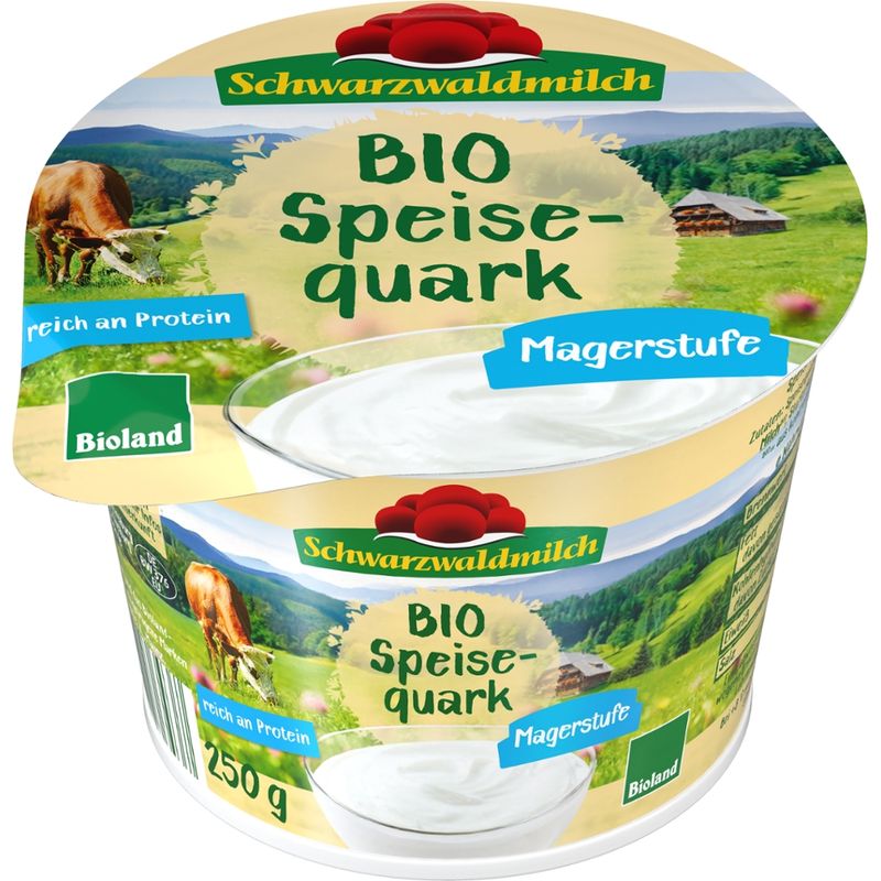 Schwarzwaldmilch BIO SWM BIO Speisequark 0,2% 8x250G BE - Produktbild
