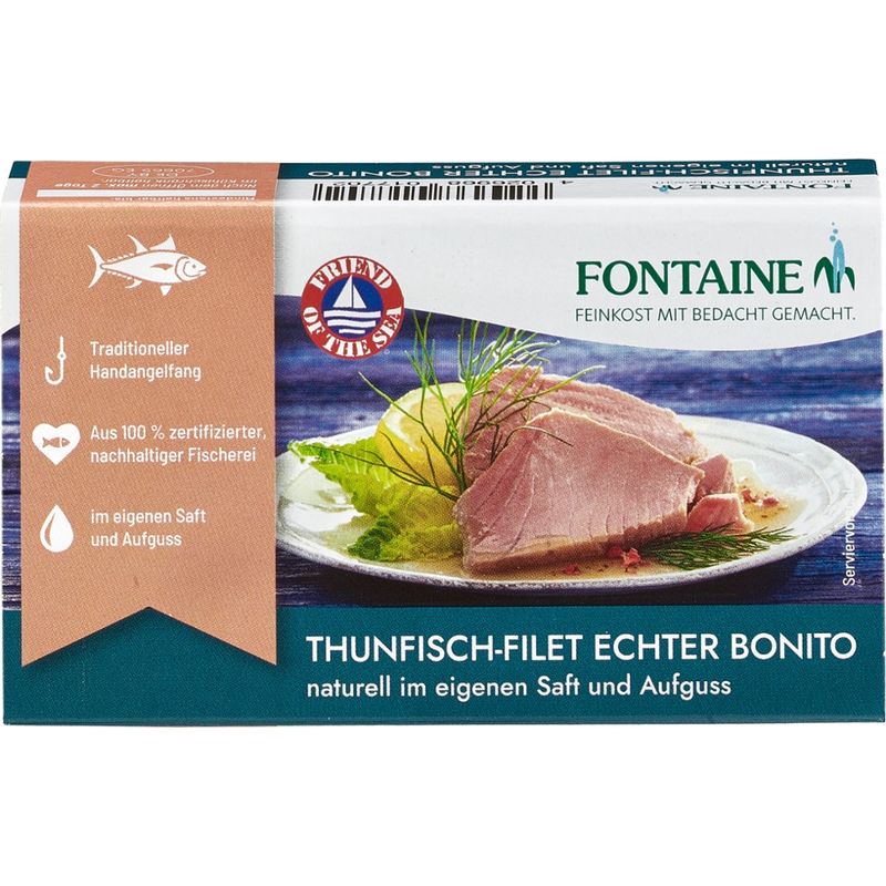 Fontaine Echter Bonito naturell - Produktbild