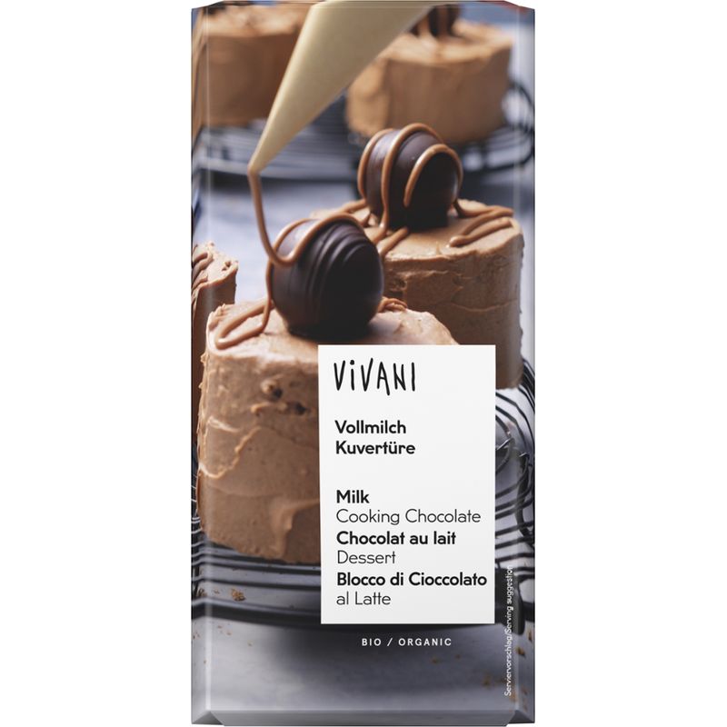 Vivani Vollmilch Kuvertüre - Produktbild