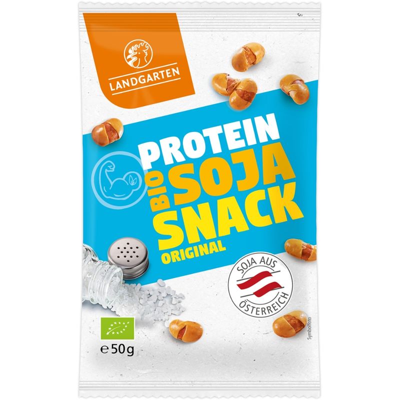 Landgarten Bio Soja Snack Original 50g - Produktbild