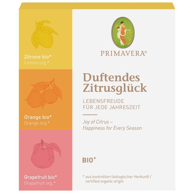PRIMAVERA Set Duftendes Zitrusglück - Produktbild