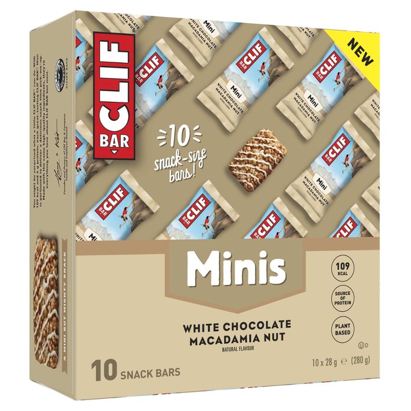 Clif Bar CLIF Bar® Energieriegel MINI - White Chocolate Macadamia, 28g - Produktbild
