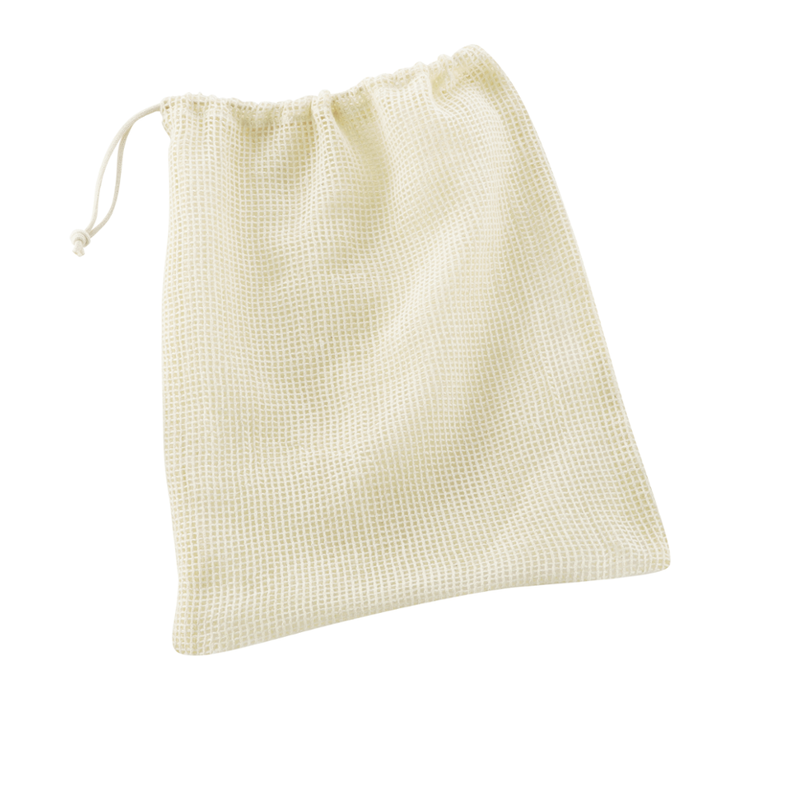 LIVING CRAFTS Obst- & Gemüsenetz natural 2er Pack - Produktbild