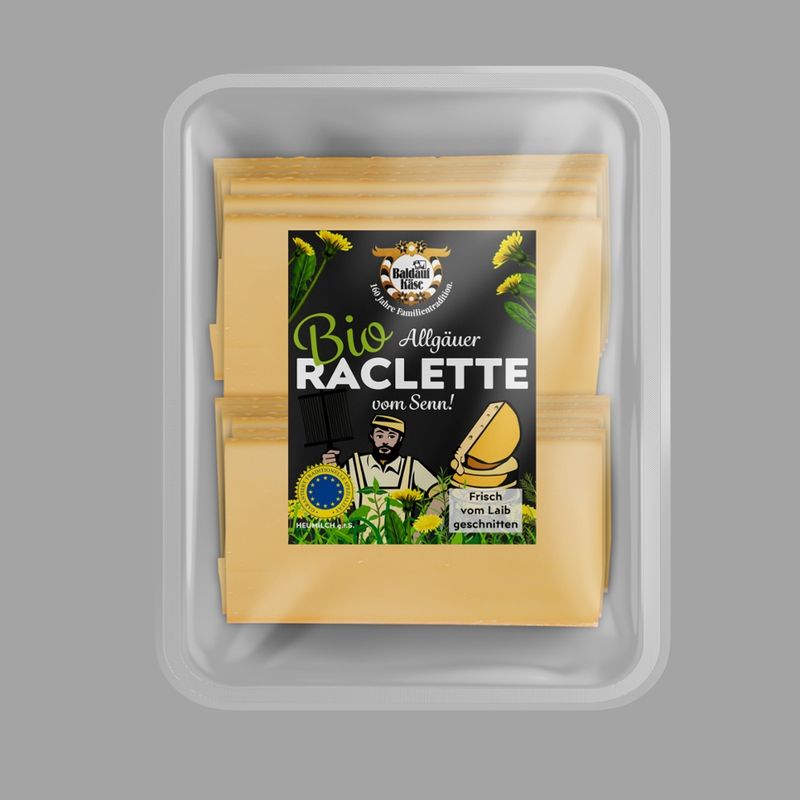 Baldauf Käse Baldauf Bio Raclette Scheiben 250ge - Produktbild