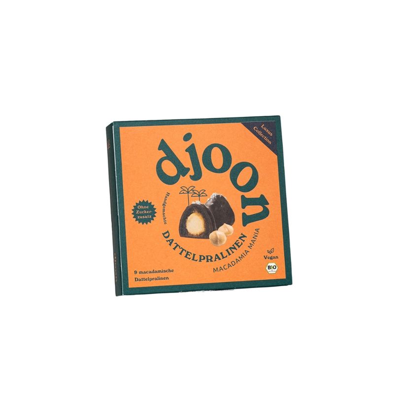 djoon foods Dattelpralinen: Macadamia Mania (Bio) - Produktbild