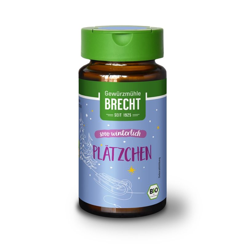 Gewürzmühle Brecht Plätzchen - Glas - Produktbild