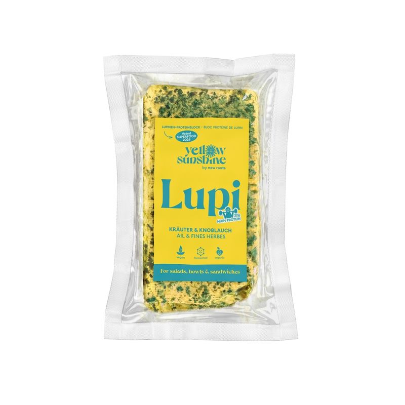 Yellow Sunshine Fermentiertes Lupinenprotein - Produktbild