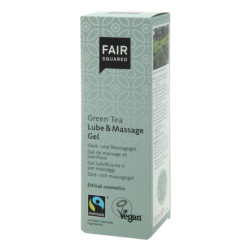 FAIR SQUARED FAIR SQUARED Lube & Massage Gel Green Tea 150ml - Produktbild