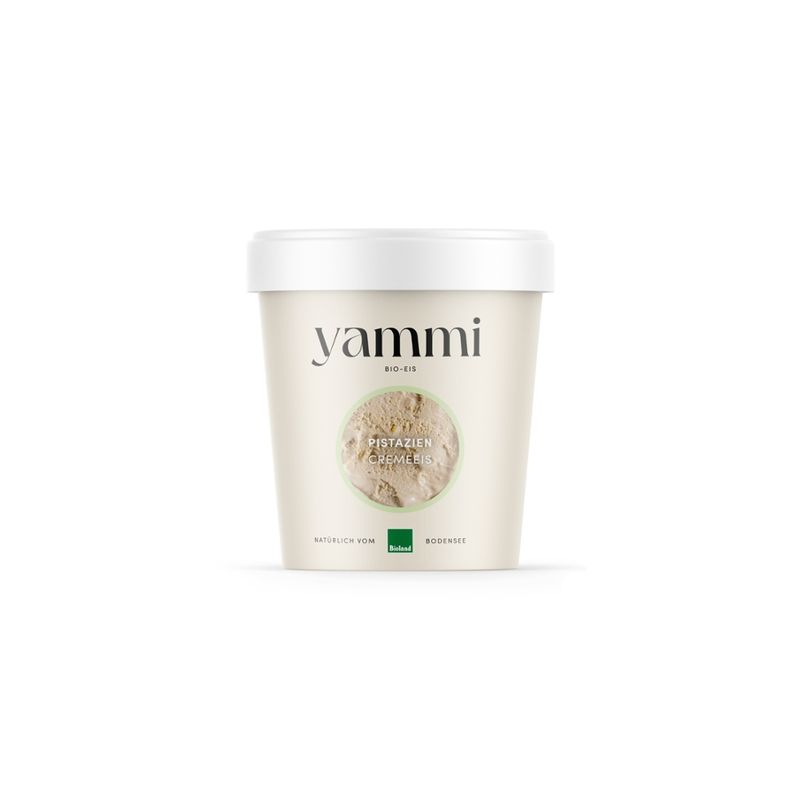 yammi BIO-EIS Pistazien Cremeeis, Familienbecher - Produktbild