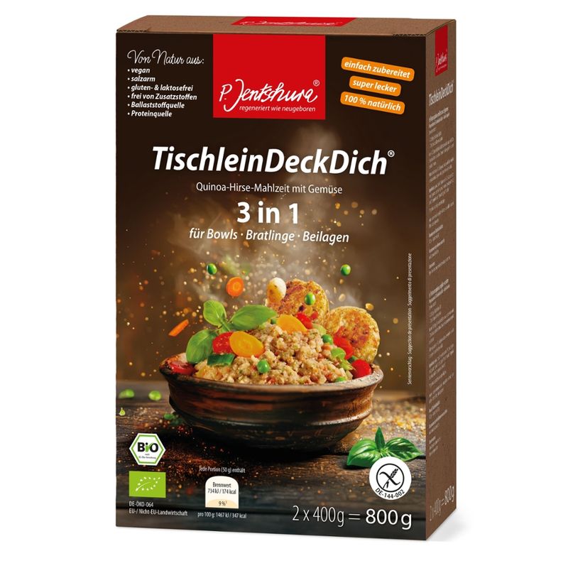 P. Jentschura P. Jentschura TischleinDeckDich BIO 800g - Produktbild