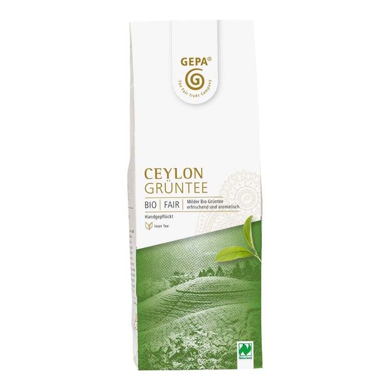 GEPA - The Fair Trade Company Bio Ceylon Grüntee - Produktbild