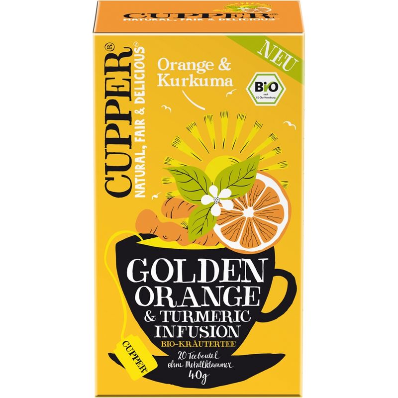 Cupper Golden Orange & Turmeric - Produktbild