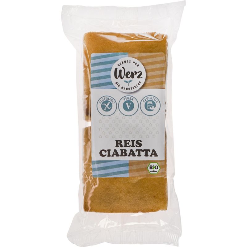 Naturkornmühle Werz Reis Ciabatta, glutenfrei - Produktbild