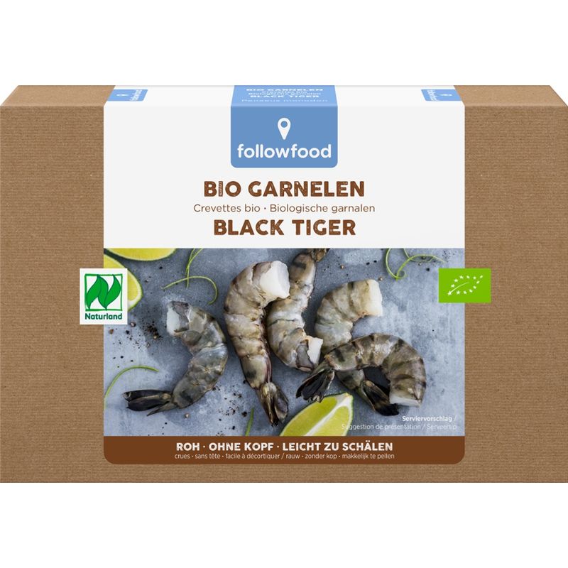 followfood Bio Black Tiger Garnelen - Produktbild