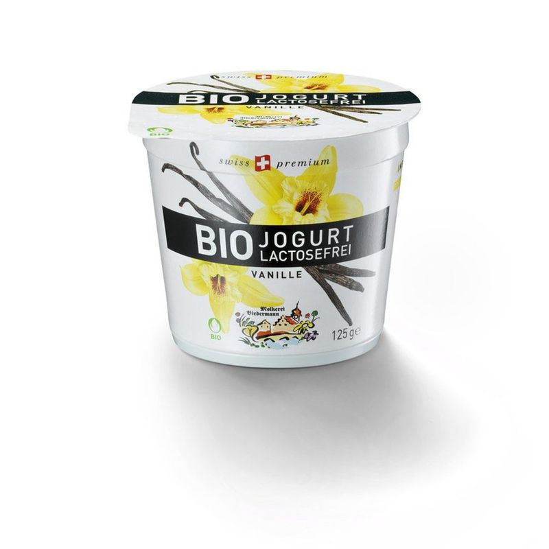 Molkerei Biedermann Bio Jogurt lactosefrei Vanille - Produktbild