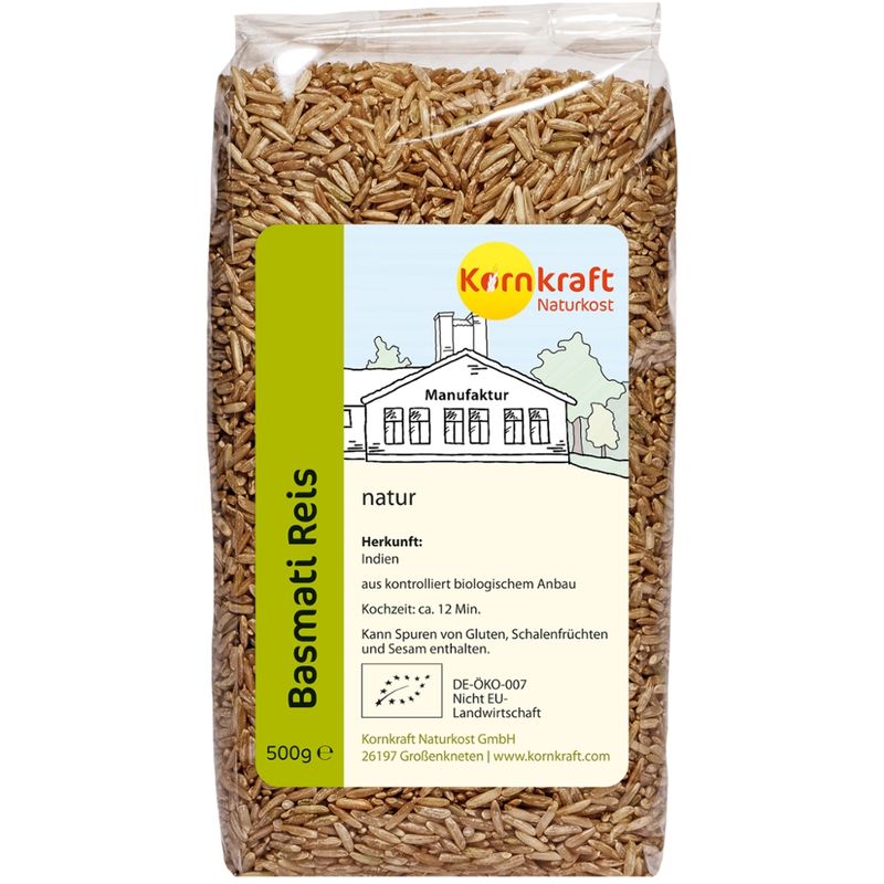 Kornkraft Basmati Reis weiss - Produktbild