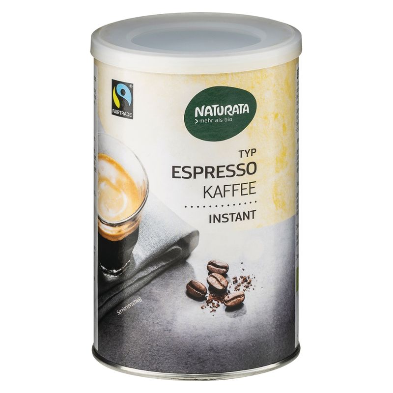 NATURATA Espresso Bohnenkaffee, instant, Dose - Produktbild