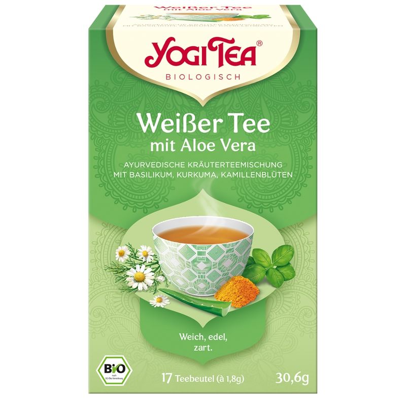 YOGI TEA Yogi Tea® Weißer Tee mit Aloe Vera Bio - Produktbild