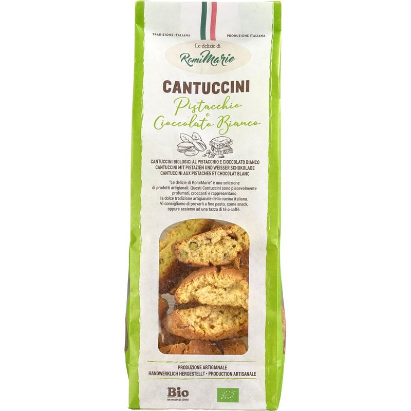 RomiMarie Cantuccini mit Pistazien und weisser Schokolade - Produktbild