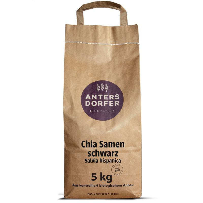 Antersdorfer - Die Bio-Mühle Bio Chia Samen (Salvia hispanica  schwarz) - Produktbild