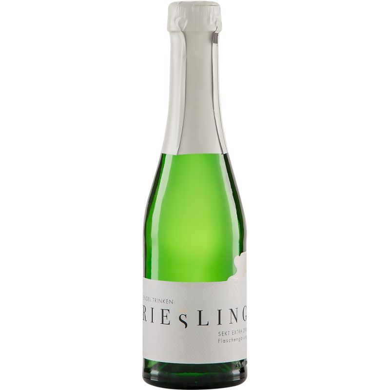 Riegel Eigenmarke ENGELCHEN Rieslingsekt extra-dry Piccolo Flaschengärung - Produktbild