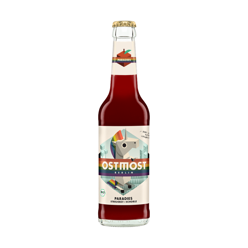 OSTMOST OSTMOST Bio Paradies Streuobstschorle - Produktbild