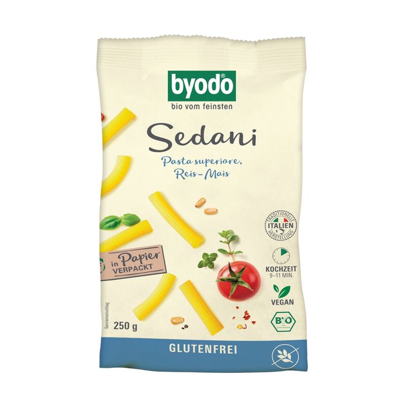 Byodo Byodo Sedani, rice-corn, 250g - Produktbild