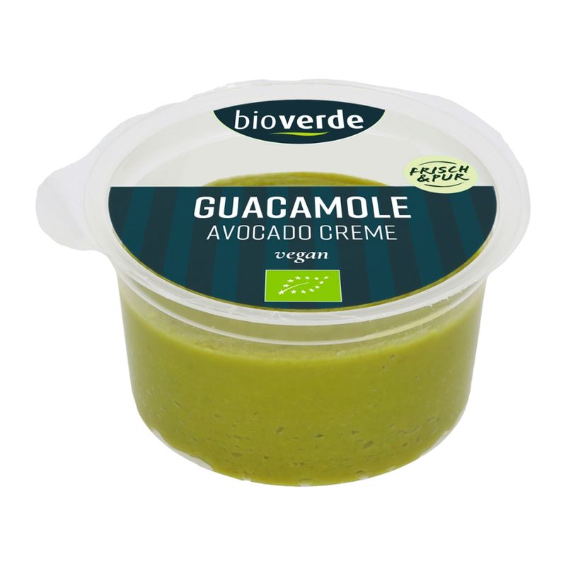 bio-verde Guacamole Avocado Creme vegan 125 g - Produktbild