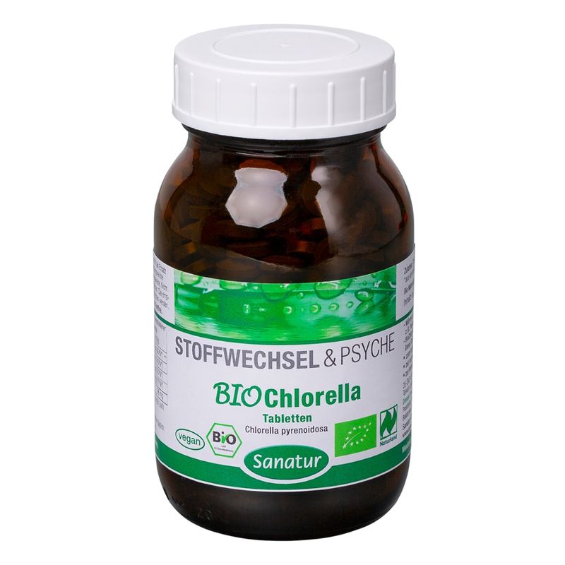 Sanatur BioChlorella 500 Tabletten, kbA - Produktbild