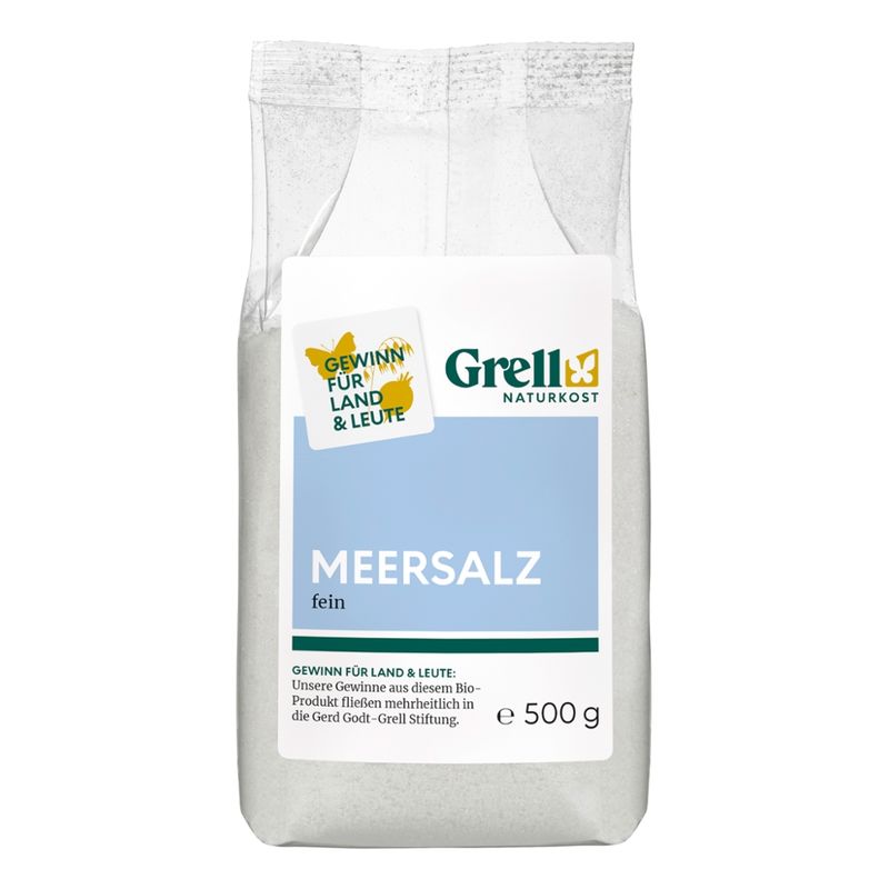 Grell Naturkost Meersalz fein - Produktbild