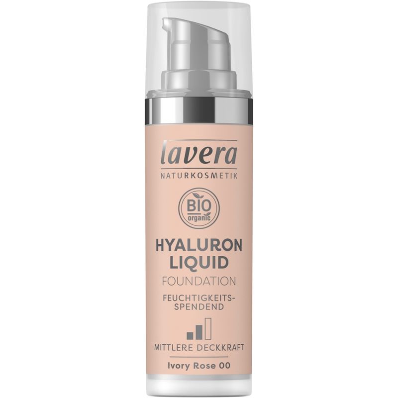 lavera HYALURON LIQUID FOUNDATION -Ivory Rose 00- - Produktbild