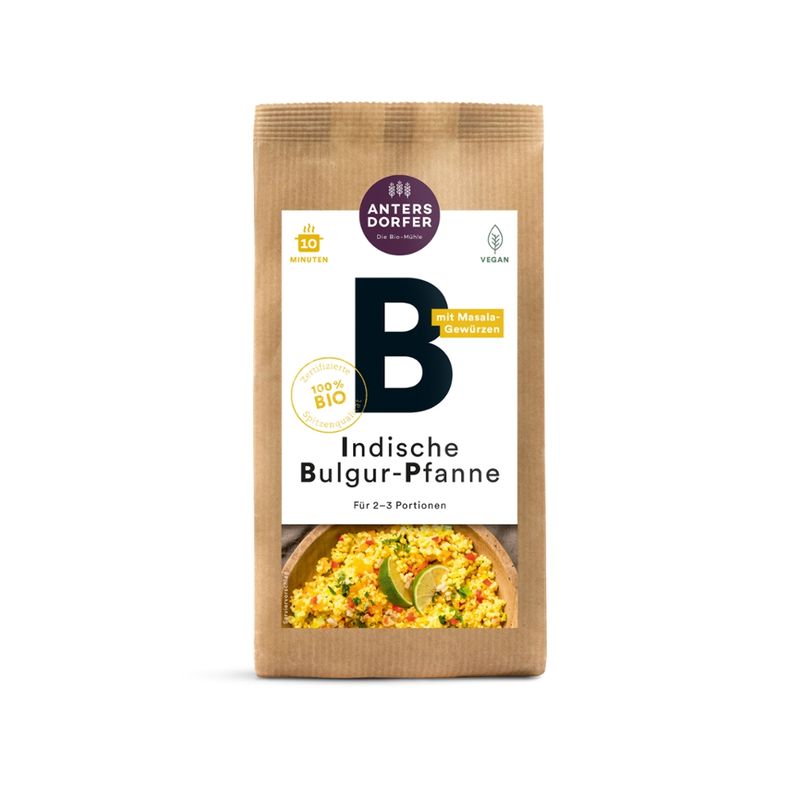Antersdorfer - Die Bio-Mühle Bio Indische Bulgur-Pfanne - Produktbild