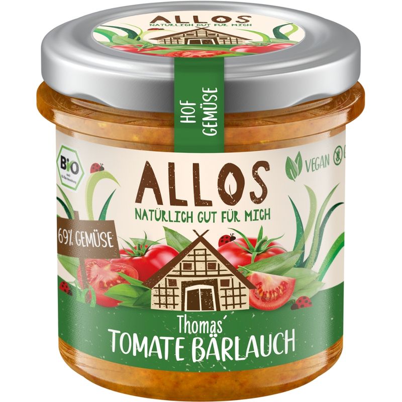 Allos Hof Gemüse Thomas Tomate Bärlauch - Produktbild
