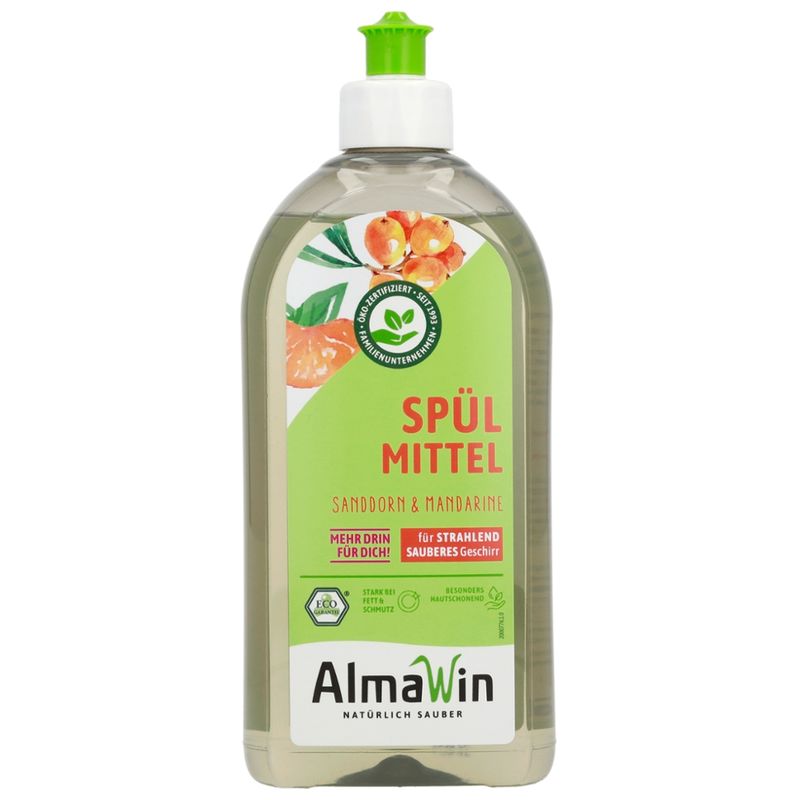 AlmaWin Spülmittel Sanddorn & Mandarine - Produktbild