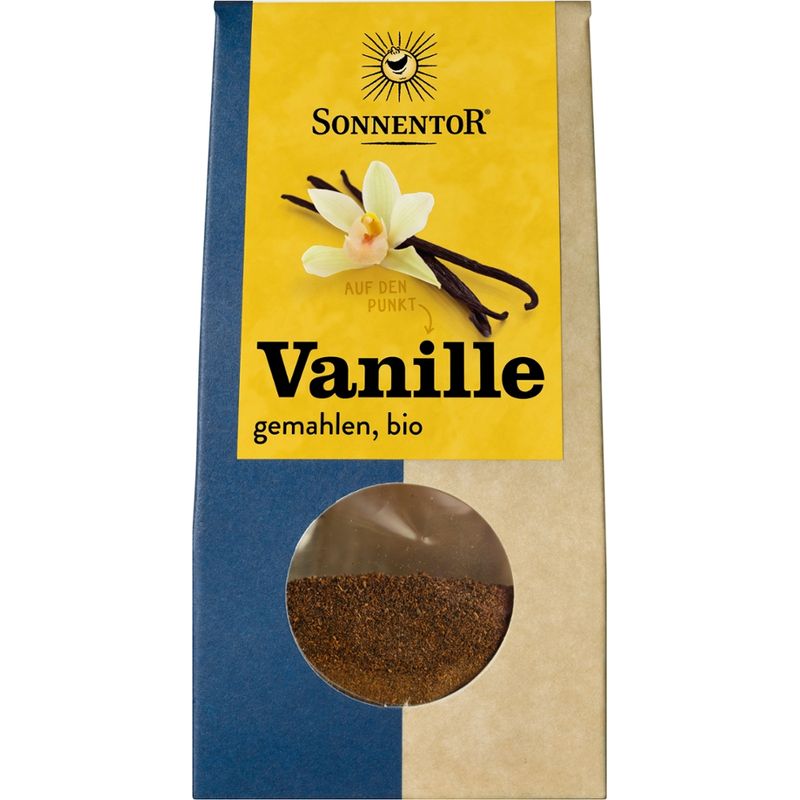 Sonnentor Vanillepulver, Packung - Produktbild