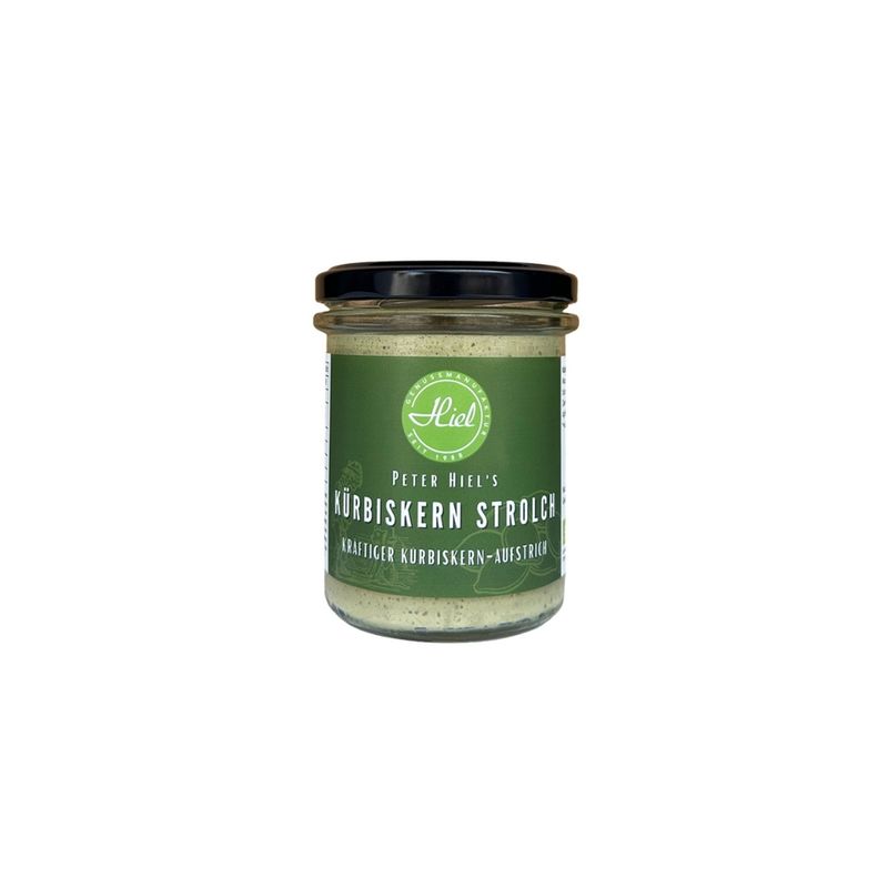 Hiel - Vegetarische Feinkost Kürbiskern Strolch - Kräftiger Kürbiskern-Aufstrich - Produktbild