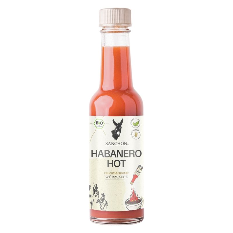 Sanchon WS Würzsauce Habanero Hot, 140 ml, SANCHON, bio - Produktbild