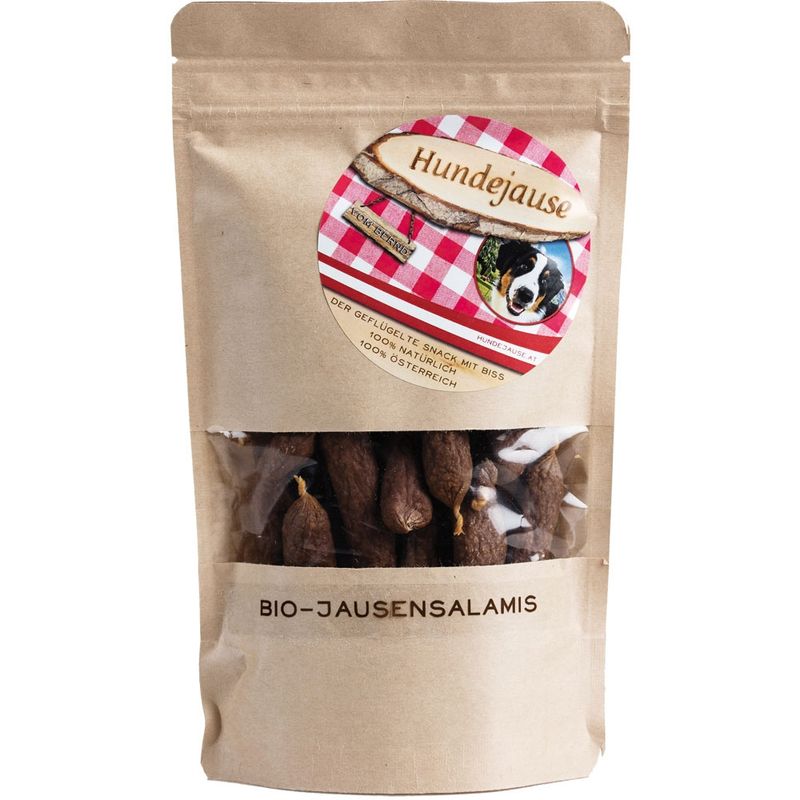 Hundejause Hundejause Bio JausenSalamis Hunde-Leckerli 150g - Produktbild