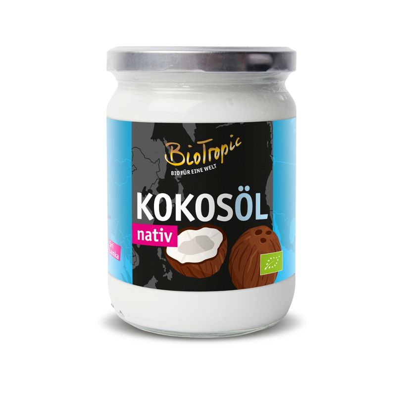 Biotropic Kokosöl nativ 500ml - Produktbild