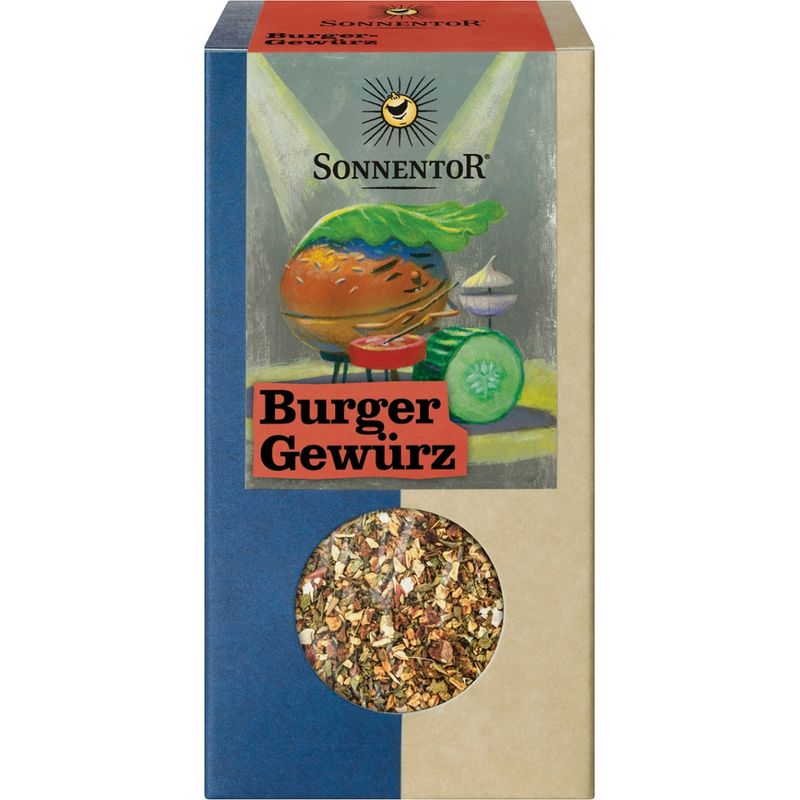Sonnentor Burger-Gewürz, Packung - Produktbild