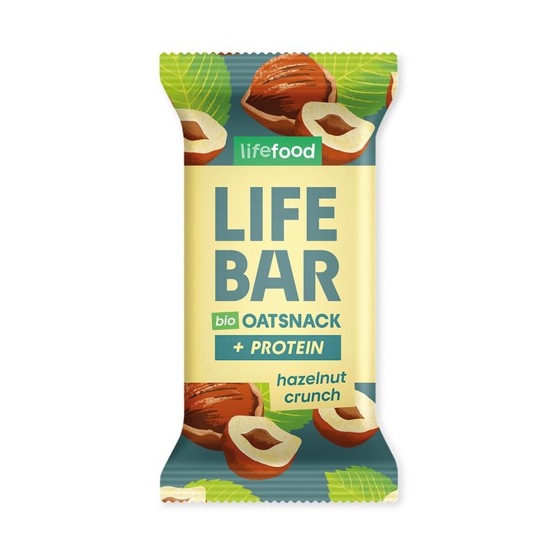 Lifefood  Lifefood Lifebar Oat Snack Protein Hazelnut Crunch BIO - Produktbild