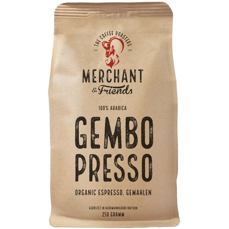 Merchant & Friends Gembopresso ORGANIC ESPRESSO - Produktbild