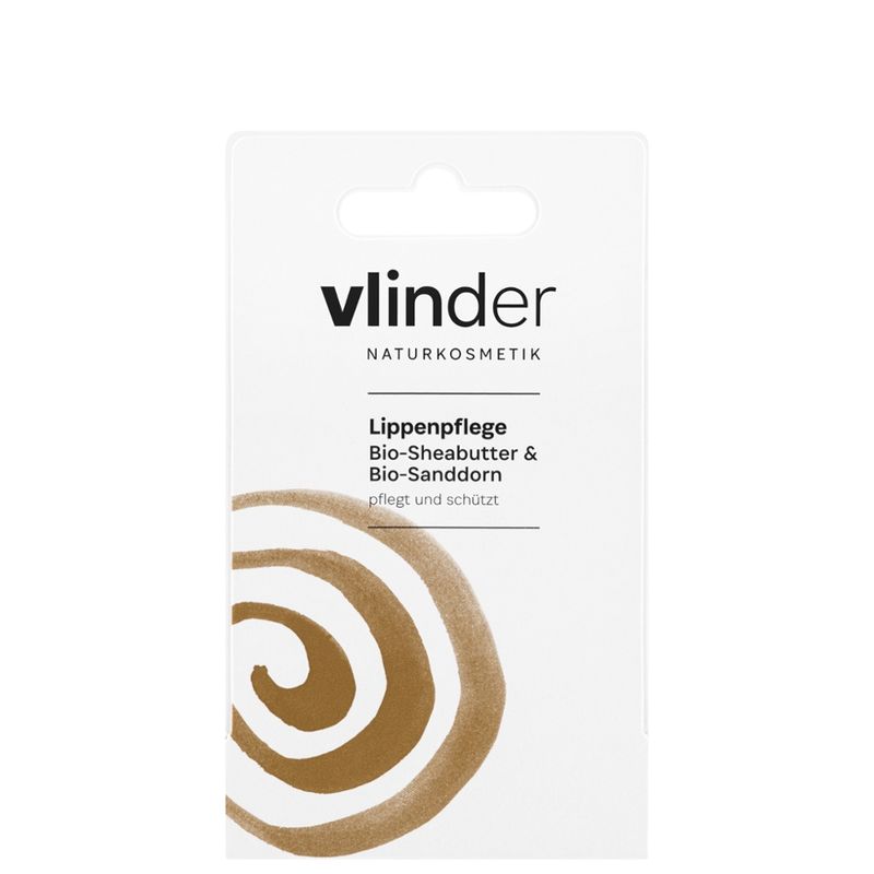 vlinder Naturkosmetik  Lippenpflege Bio-Sheabutter & Bio-Sanddorn - Produktbild